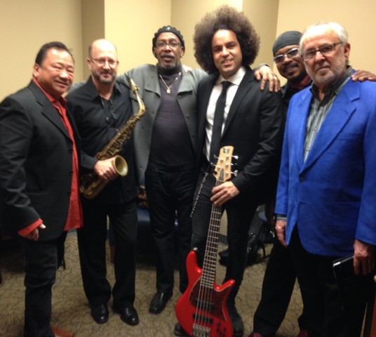 Sonny Abelardo, Aaron Heick, Perry Hughes, Carlitos Del Puerto, Havey Mason, and Bob James