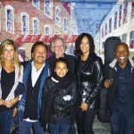 Nathan East & Family, Manager Sonny Abelardo & wife, and Sound Master Ken Freeman on the streets of Seattle