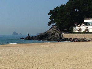 Busan beach